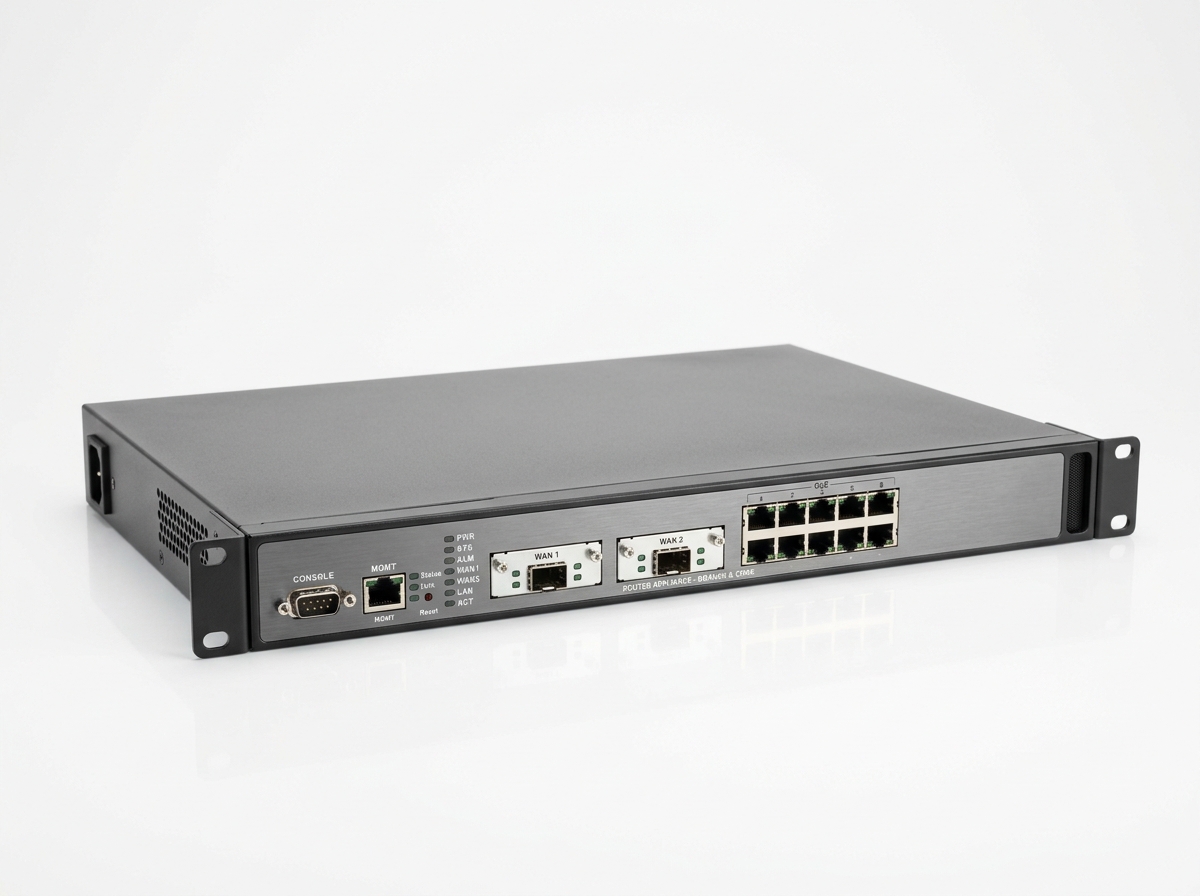 Professional enterprise branch and core rackmount router