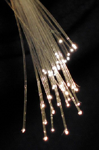 Fiber optic duplex patch cords with LC and SC connectors