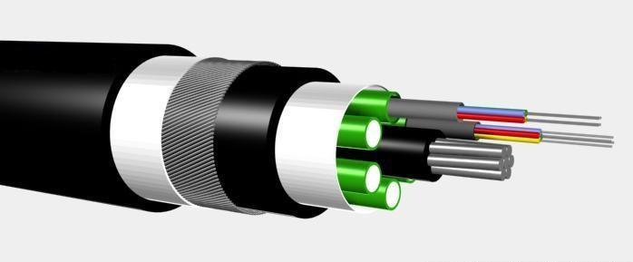 Multi-mode OM3 and OM4 high-bandwidth fiber optic cable