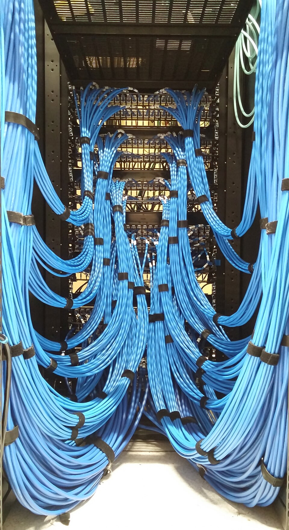 Professional 19-inch rackmount Cat6 and Cat6A patch panel